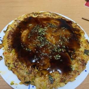 オートミールのお好み焼き